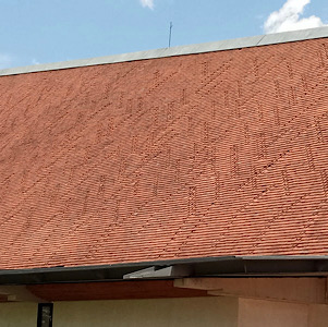 Kericho Cathedral Roof After Cleaning