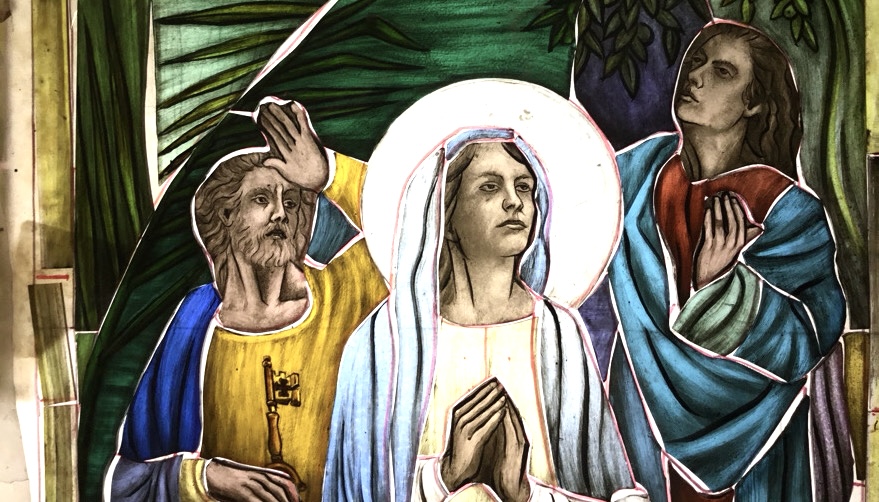 Francis Xavier Church Windows